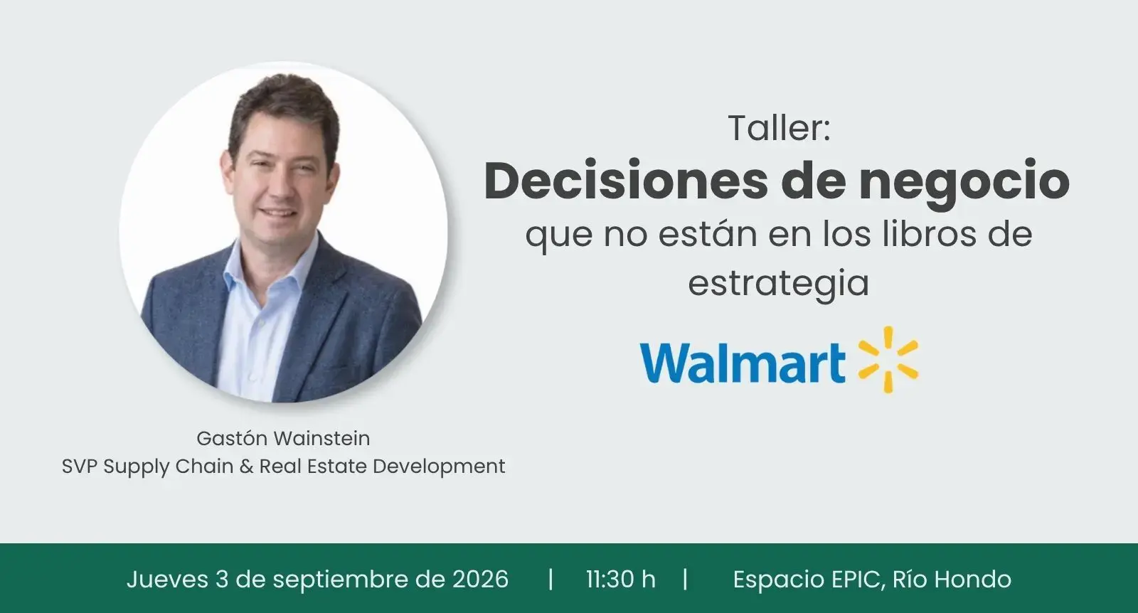 Taller: Decisiones de negocios que no están en los libros de estrategia