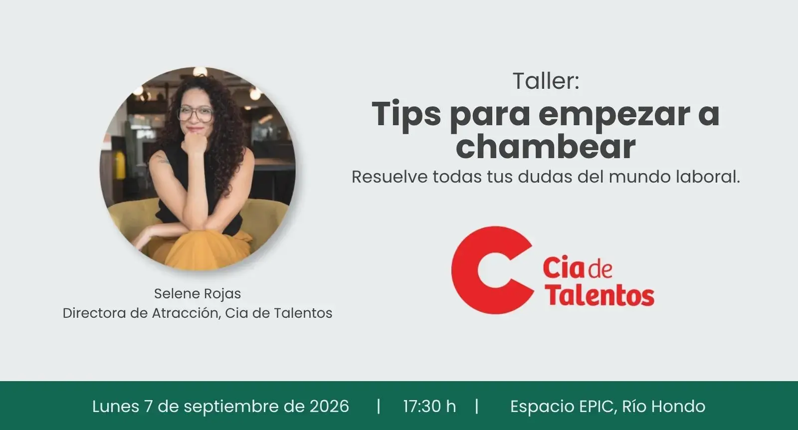 Taller: Tips para empezar a chambear