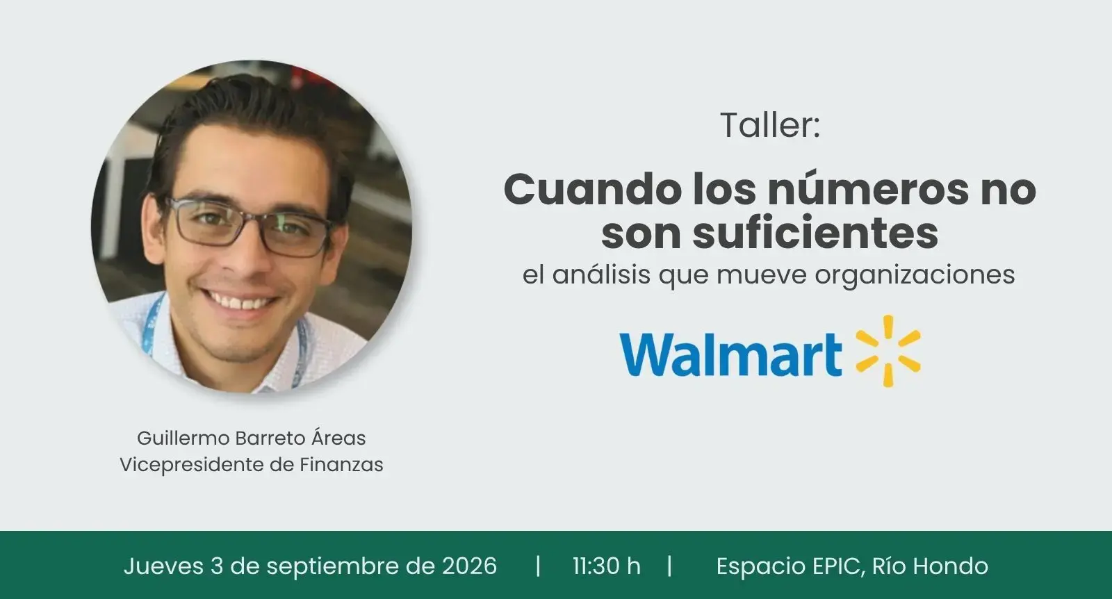 Taller: Cuando los números no son suficientes