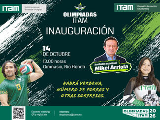 Olimpiadas ITAM - Mundial 2026: retos y balances