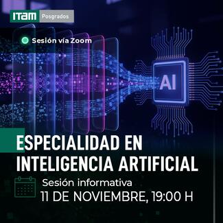Sesión Informativa Especialidad en Inteligencia Artificial
